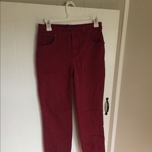Gloria Vanderbilt Women’s Red Pant